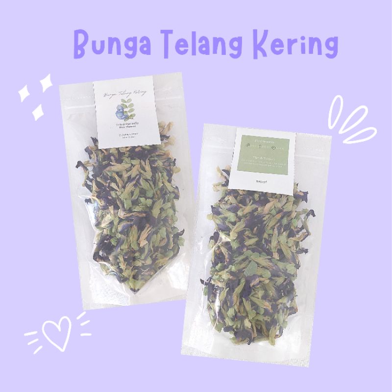 

Bunga Telang Kering 25 gram
