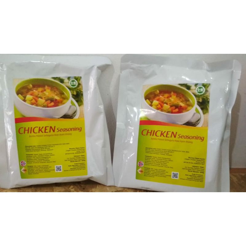 

Seasoning Sehat Rasa Ayam - 200 g - Halal Jakim
