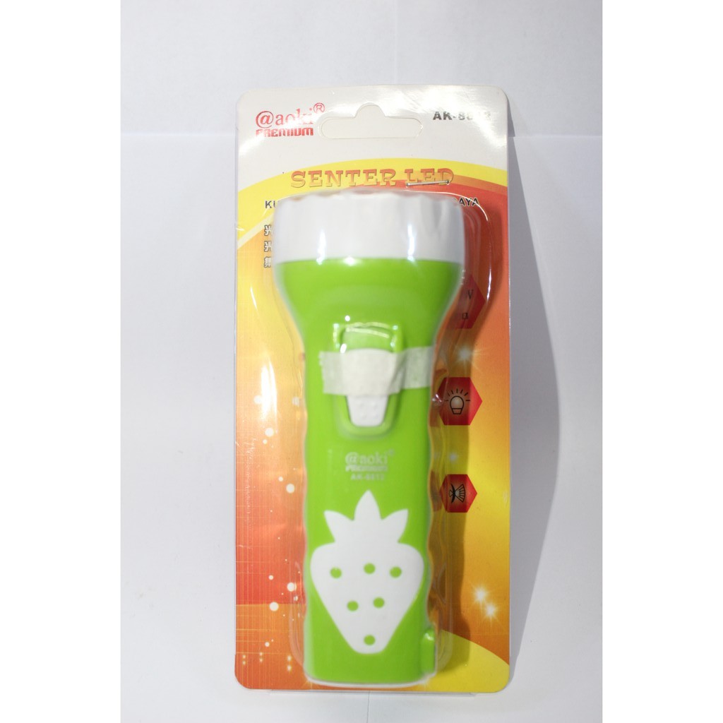 Senter LED Charge Aoki 8812