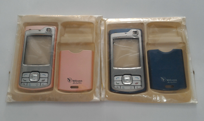 Casing Nokia Metalik N80