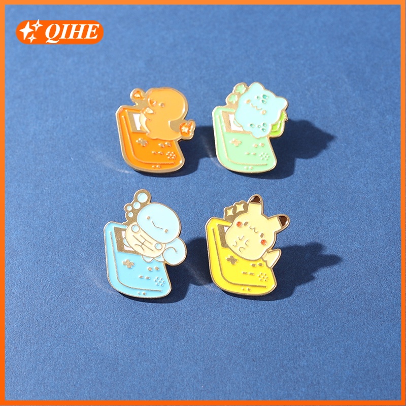 Bros Pin Enamel Desain Kartun Pikachu Untuk Koleksi / Hadiah Ulang Tahun