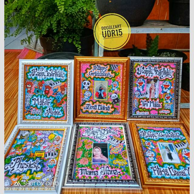 

Kado spesial kado unik doodle art