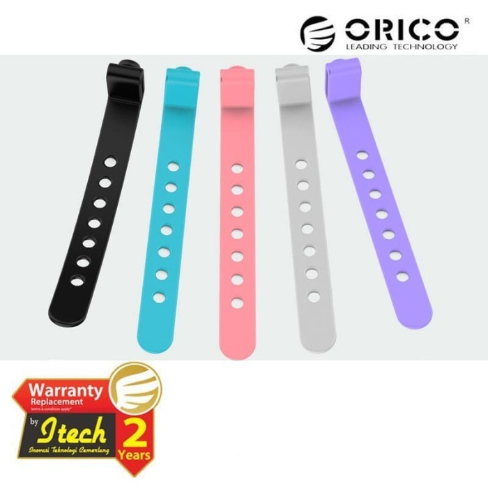 Colorful Silicone Cable Tie Orico SG-RH5