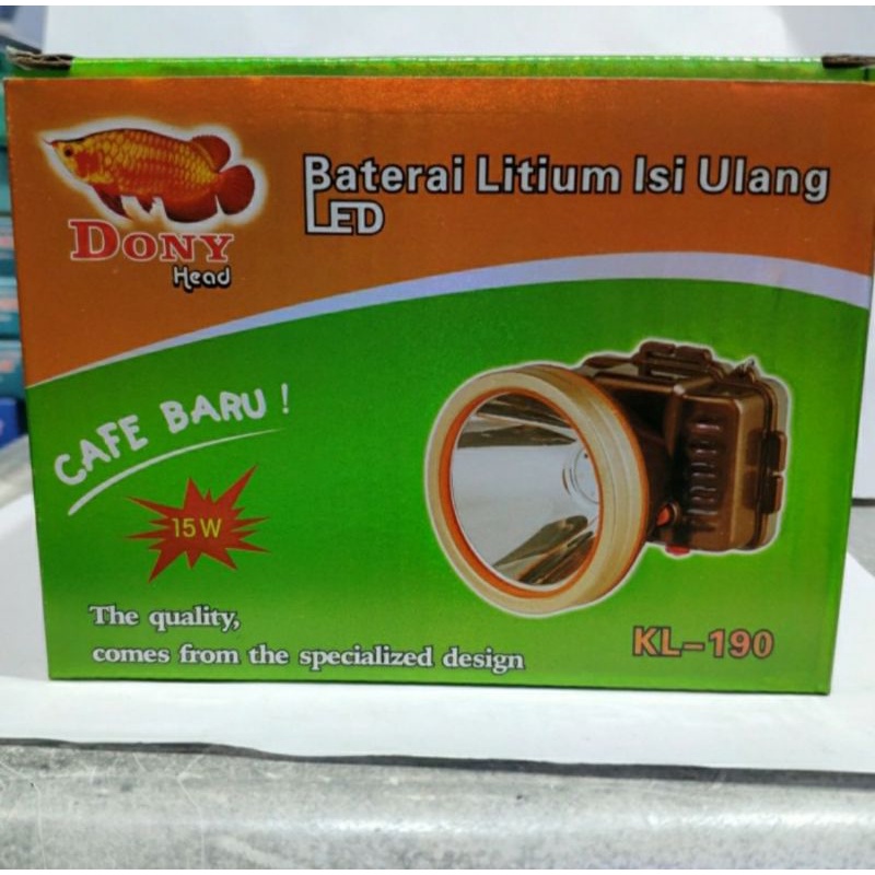Senter Kepala Dony 15W KL-190