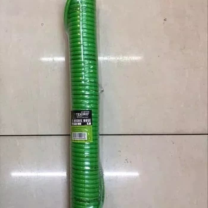 Selang recoil merk tekiro panjang 9 meter hijau (5x8mm)