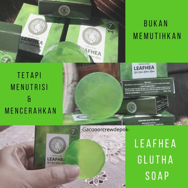 Sabun Leafhea 100% Original aman dipake siapapun