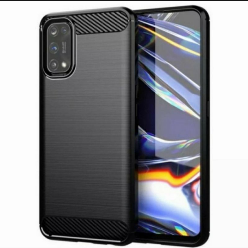 Realme 7 7i soft case silikon carbon