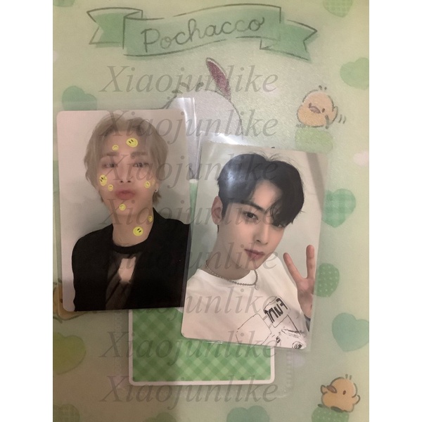 BUNDLE ONLY// PC PHOTOCARD EUNWOO MOONBIN ASTRO OFFICIAL ALL YOURS US ME VER
