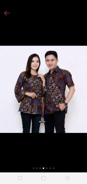 Maura Couple - Sania Ruffle Batik Couple Ori Ndoro Jowi Dnt Garansi Termurah Shopee Hayunda Sarwenda