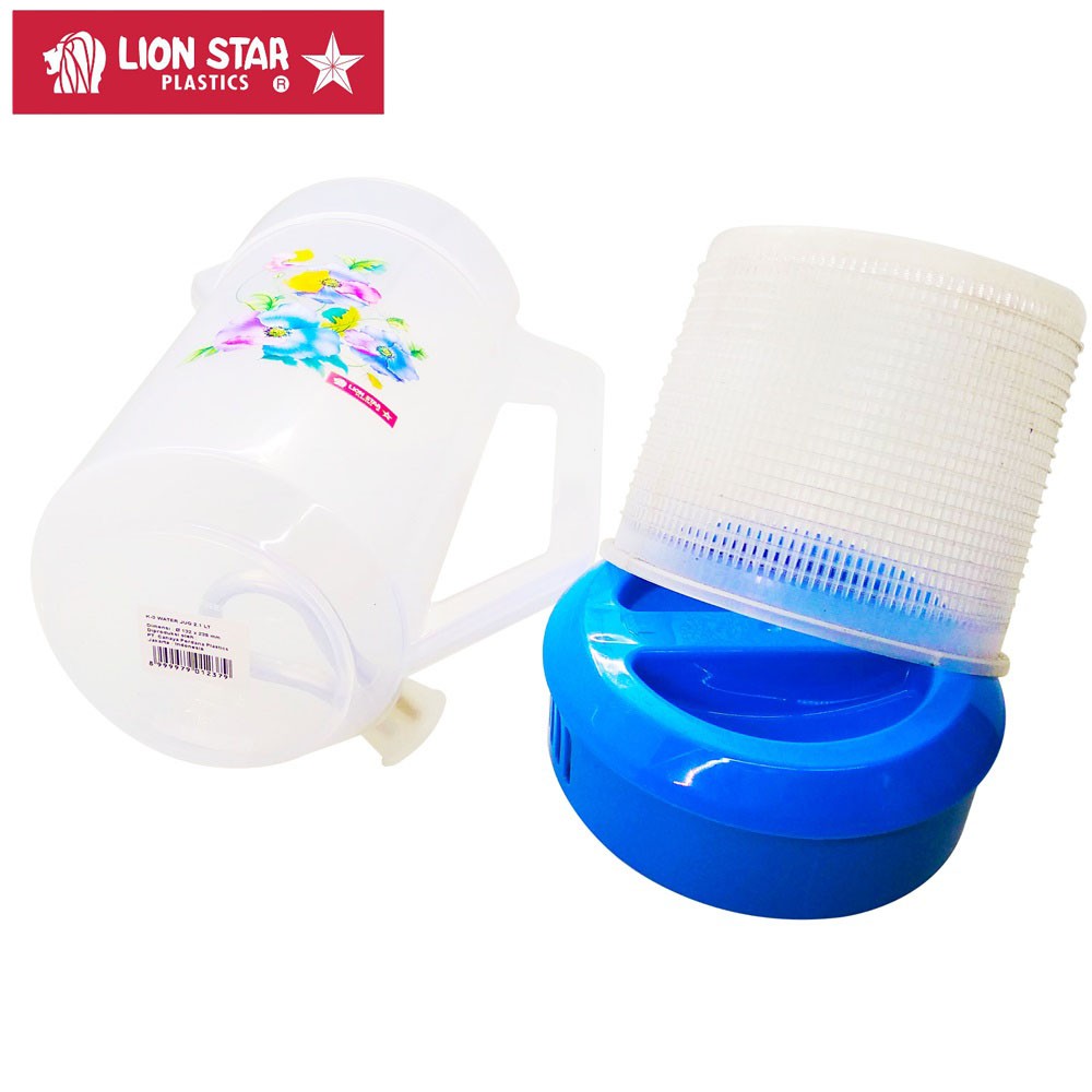 Lion Star K-3 Water Jug 2,1 L + Saringan / Teko Ceret Air Listrik / Eskan Water Jug  2,1 L+ Saringan