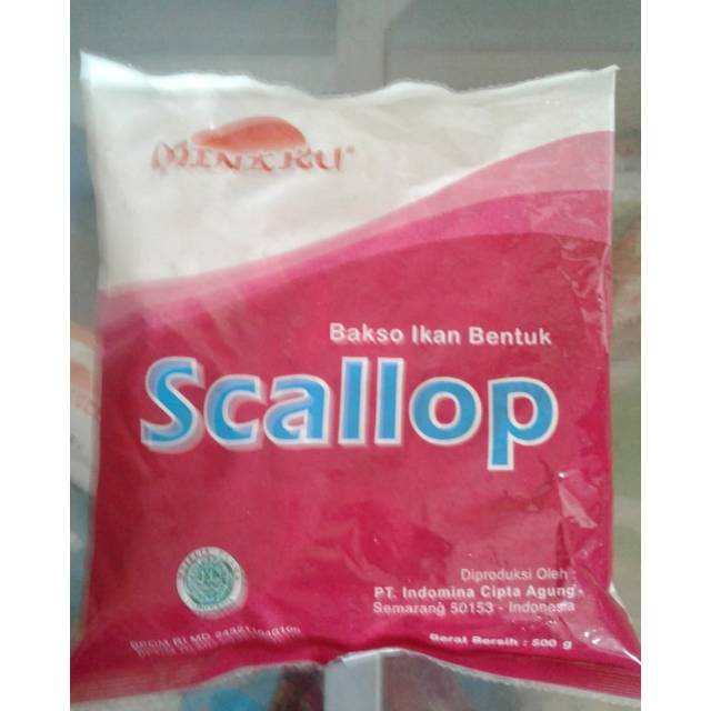 

Minaku Scallop Bakso Ikan 500 gr