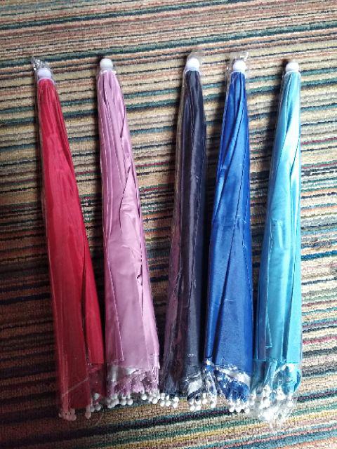 Payung Topi Osaka / Topi Payung Diameter 50 Cm / Payung Kepala Hujan Melindungi Simple Tanpa Gagang