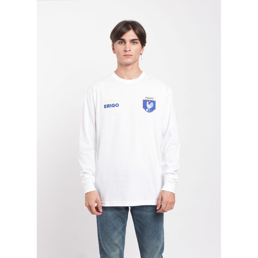 

Erigo Longsleeve Stars Bourg White