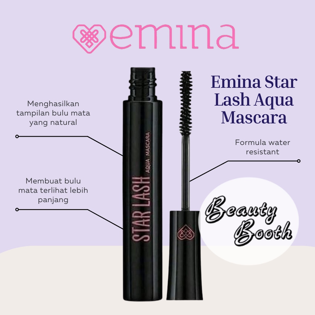 EMINA Star Lash Aqua Mascara / Maskara Emina