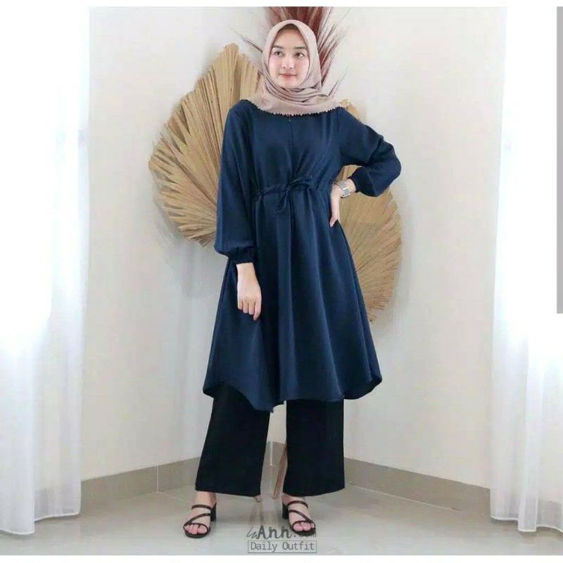 BETHA TUNIK °° BHETA TUNIK°° DINDA TUNIK°° TUNIK MOSCREPE°°Atasan Tunik  Wanita Terbaru