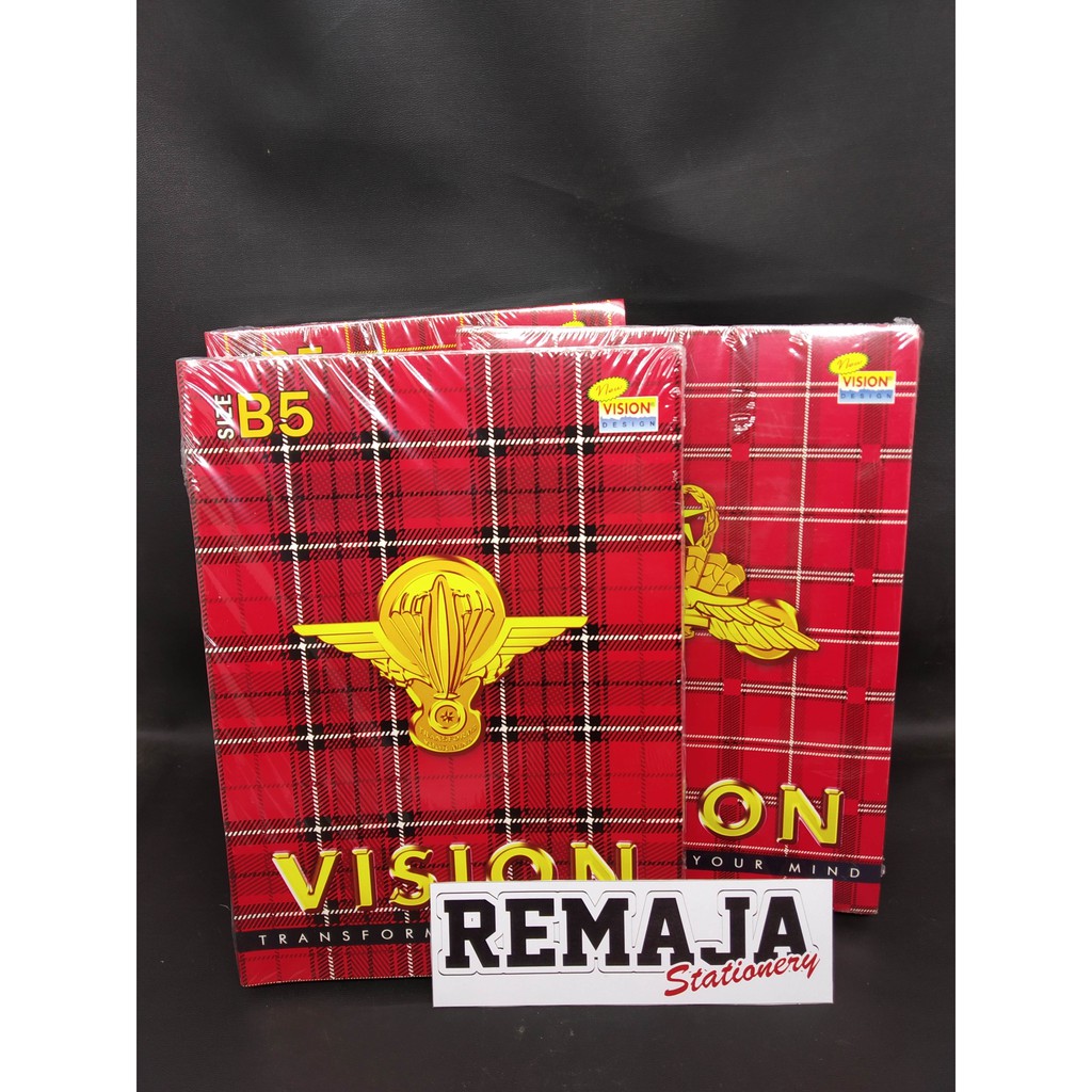 

Buku Tulis Vision isi 36 / Boxy