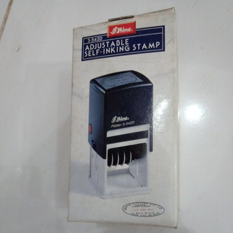 

Stempel Trodat Shiny S-542D otomatis murah cuci gudang