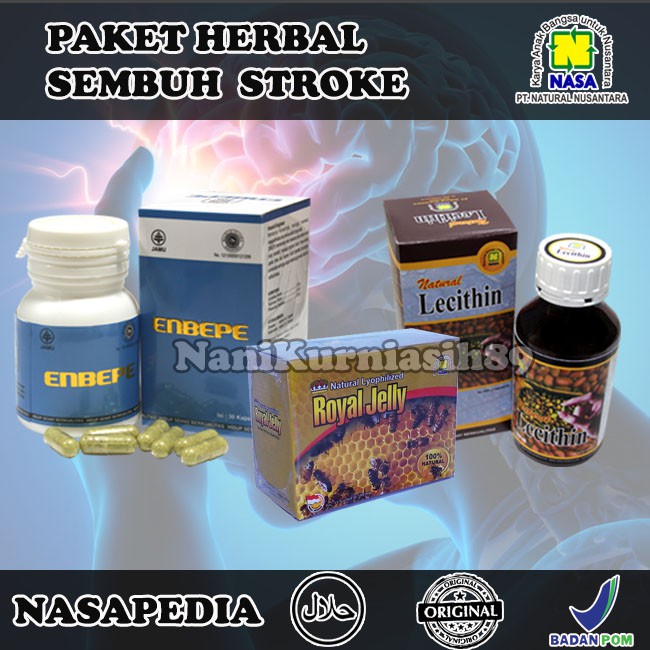 Obat Stroke Nasa - Paket Herbal Nasa Untuk  Penyembuhan Stroke Tanpa Efek Samping