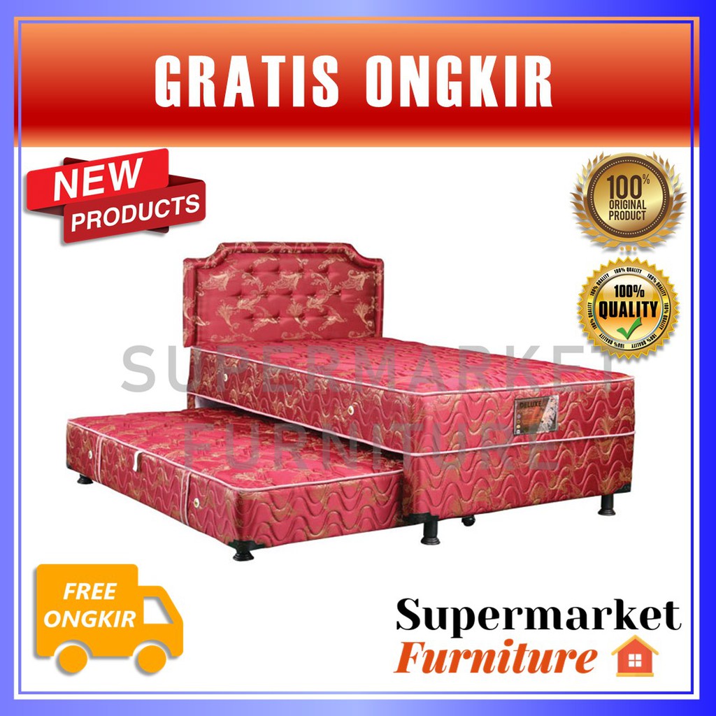 SPRINGBED 2in1 DELUXE CENTRAL SPRINGBED / KASUR SORONG CENTRAL