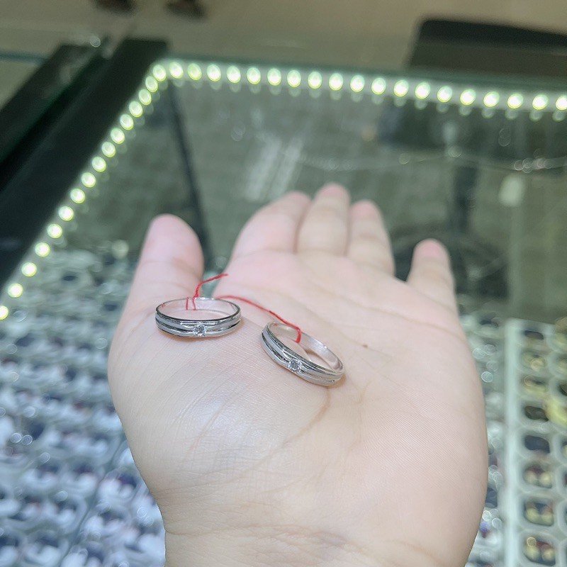 cincin nikah / cincin pasangan /couple emas putih