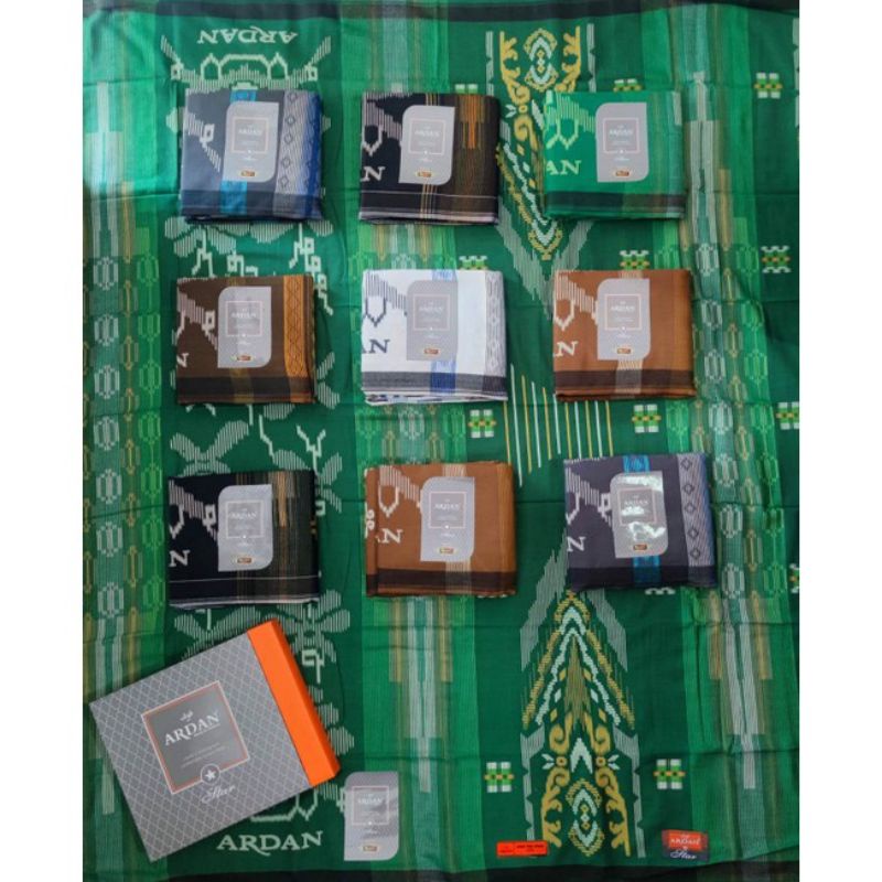 Sarung Ardan DBL Star Terbaru Kain Tenun Songket Pria Dewasa