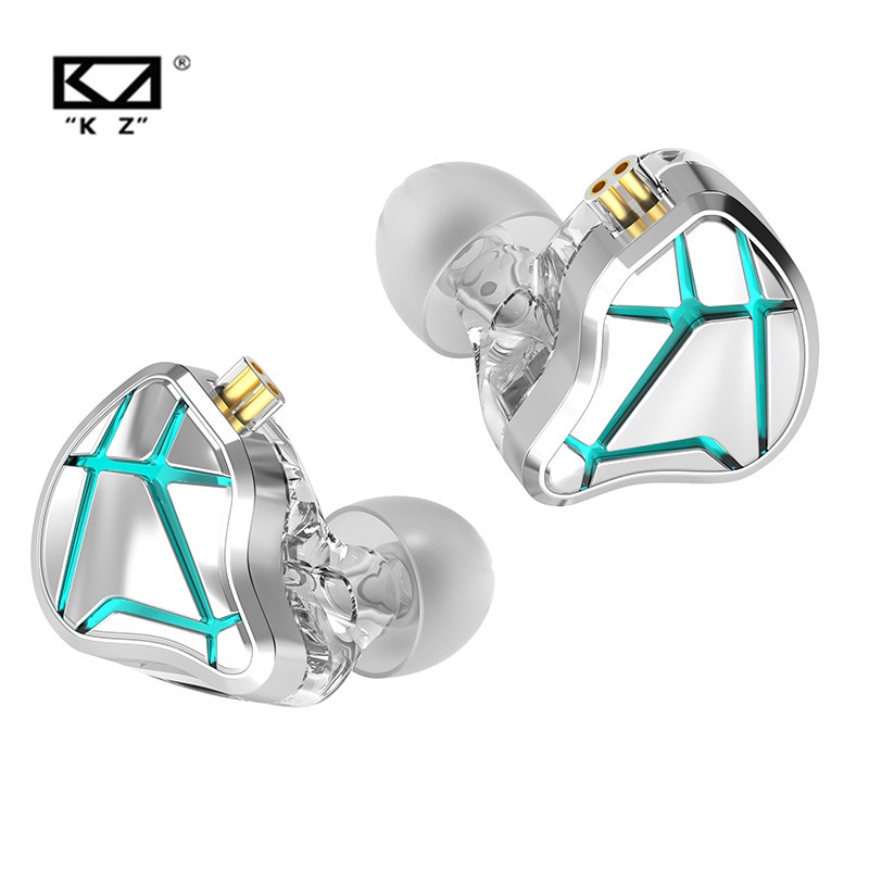 Kz ESX Earphone In Ear HIFI Bass Dinamis Dengan Kabel 2 Pin Ukuran 12MM Untuk Olahraga ZSX EDA