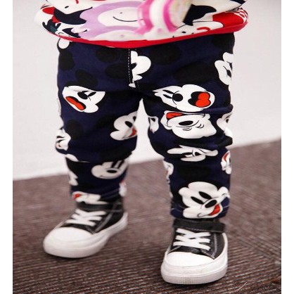 Celana Panjang Anak Motif | Celana Mickey Face