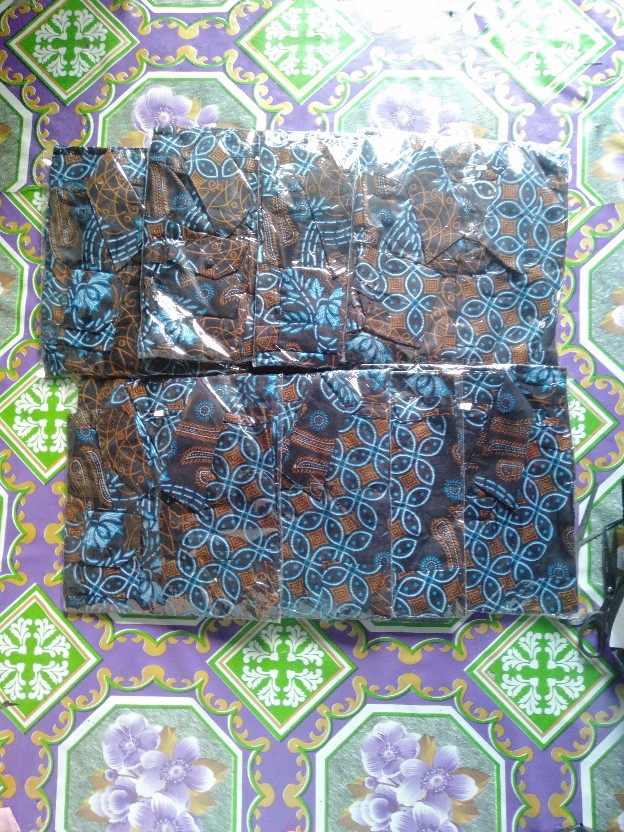 Flash Sale | Kemeja Batik Seno Biru