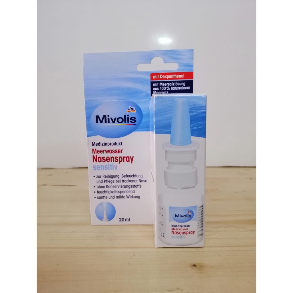 DM Mivolis Meerwasser Nasenspray Sensitiv 20ml 20 ml