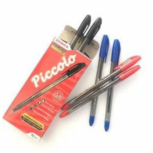 

[PRODUK K6YFU] GROSIR SELUSIN 12 BUAH PULPEN SEMI GEL ZEBRA PICCOLO PICOLO PICOLLO PICCOLLO CDC