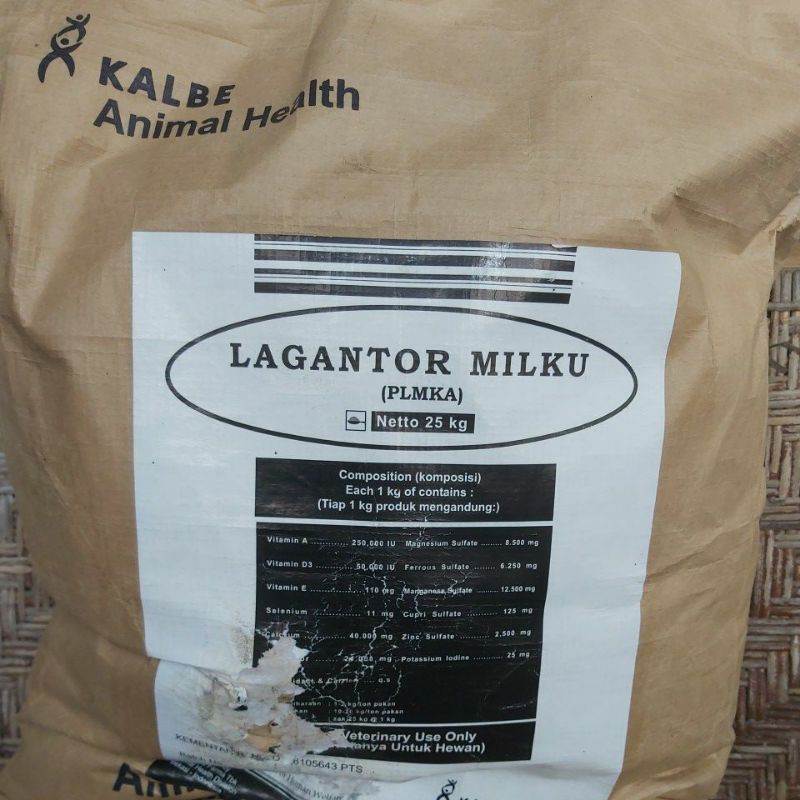 

PREMIX KAMBING SAPI /LAGANTOR MILKU 1 KG