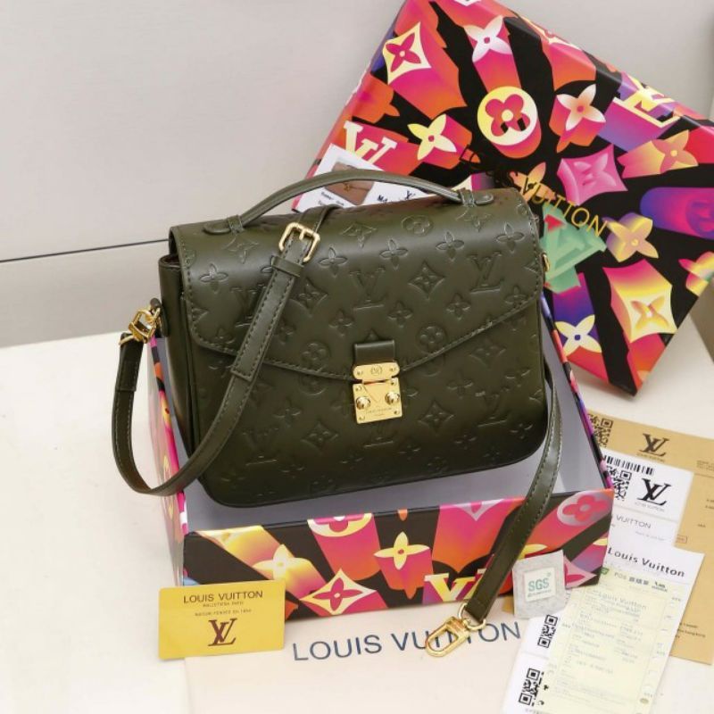 LIMITED EDITION TAS WANITA METIS EMBOS FREE BOX DAN PAPERBAG PITA MERK BRANDED KOMPLIT IMPORT BATAM 