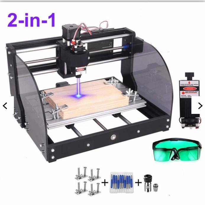 Milling | Cnc Printer 3D Ukir Kayu Laser Engraving Machine Laser Cnc 3018 Pro