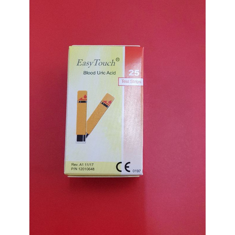 Strip easy touch asam urat isi 25