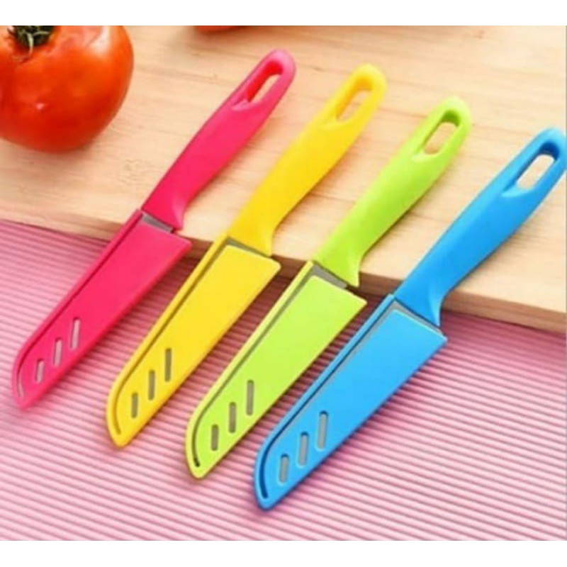 pisau dapur stainles sarung logo aple