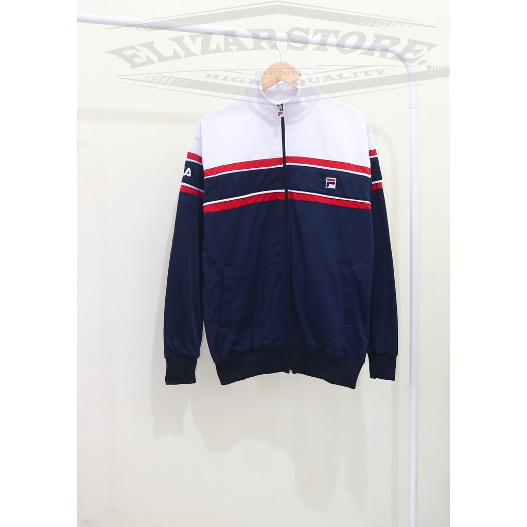 Jaket tracktop fila espozio full tag original