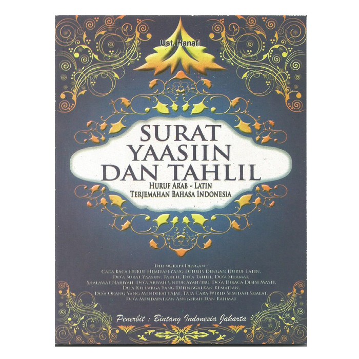 Kdi6808 Surat Yaasiin Dan Tahlil Huruf Arab Latin Terjemahan Bahasa