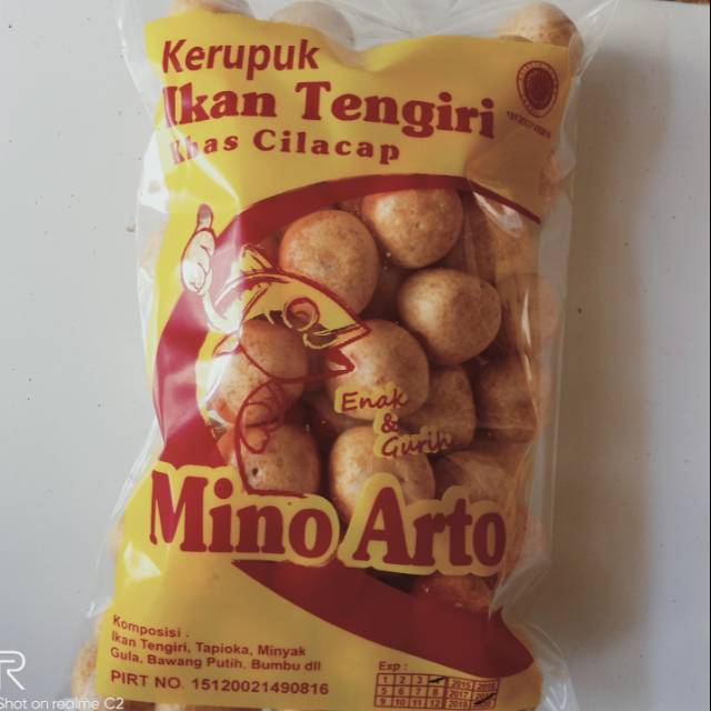 

Kerupuk Ikan merk Mino Arto
