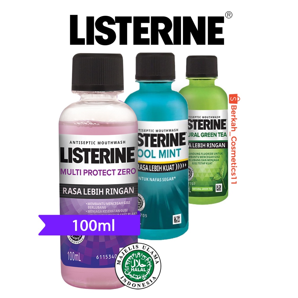 LISTERINE® Antiseptic Mouthwash / Obat Kumur Antiseptik 100 ml