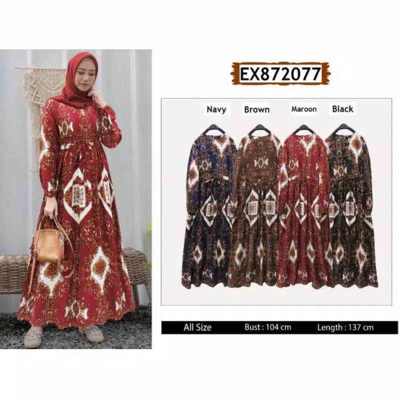 Gamis Rayon / Gamis Extu / Gamis Sultan / Ganmis Sultan Extu