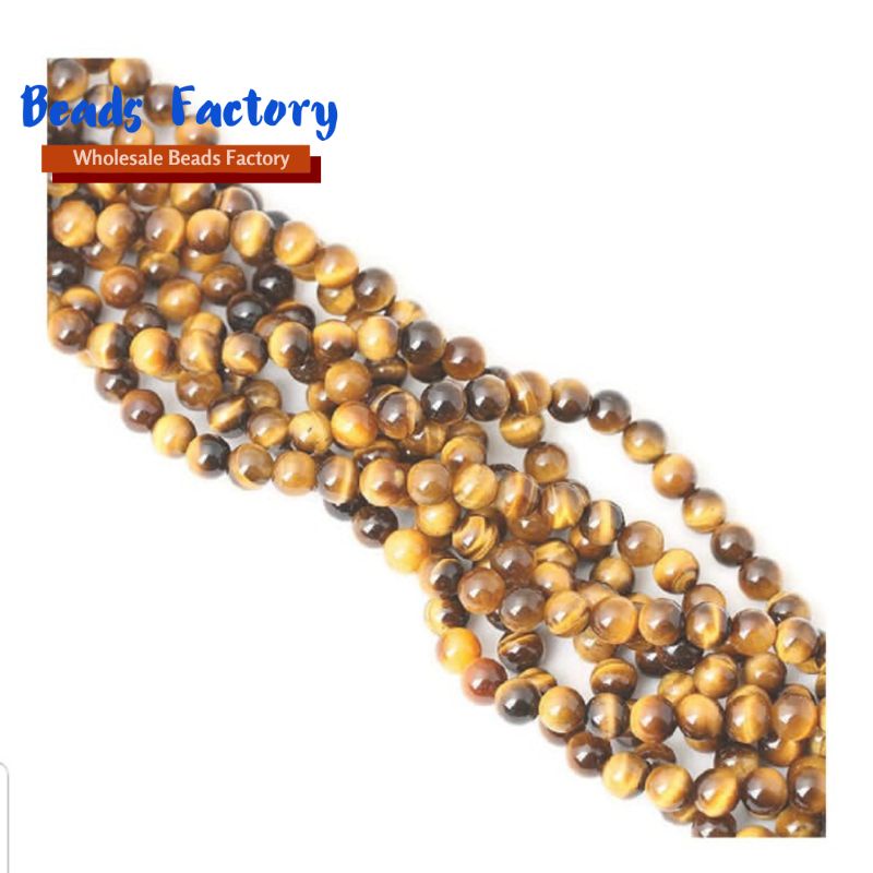 Grosir Jual batu alam Tiger eye 6mm 8mm 10mm