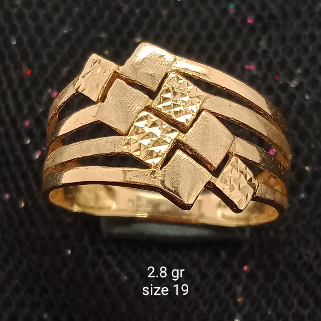 Cincin Emas 17 K - 2.8 gr Kadar 750 - 2915