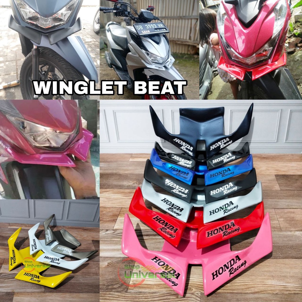 WINGLET BEAT STREET 2020 2021 BEAT DELUXE 2020 2021 2022 BEAT FI LED WINGLET BEAT DELUXE