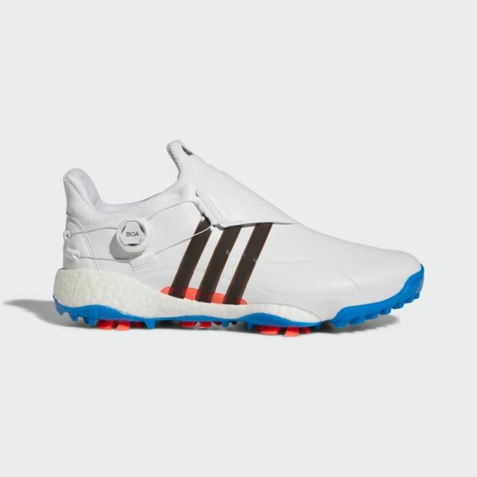 SEPATU GOLF ADIDAS TOUR 360 BOA WHITE BLUE ORIGINAL