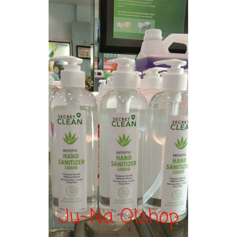 Secret Clean Hand Sanitizer Liquid 500ml