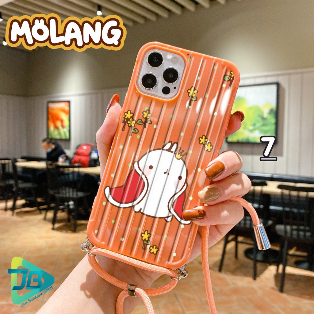 SOFTCASE KOPER SLINGCASE LANYARD MOLANG OPPO VIVO XIAOMI SAMSUNG REALME IPHONE ALL TYPE JB4649