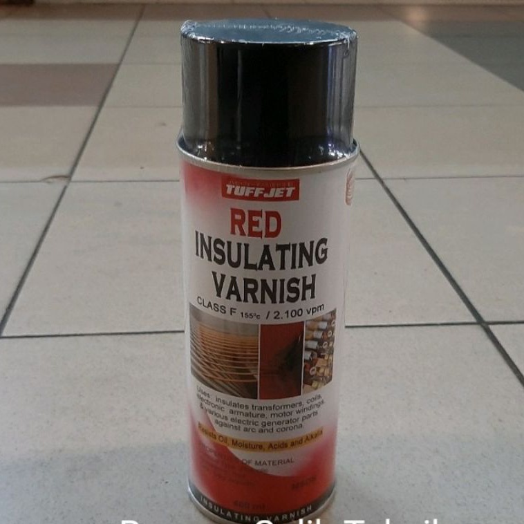 Tuff Jet Red Insulating Varnish Spray