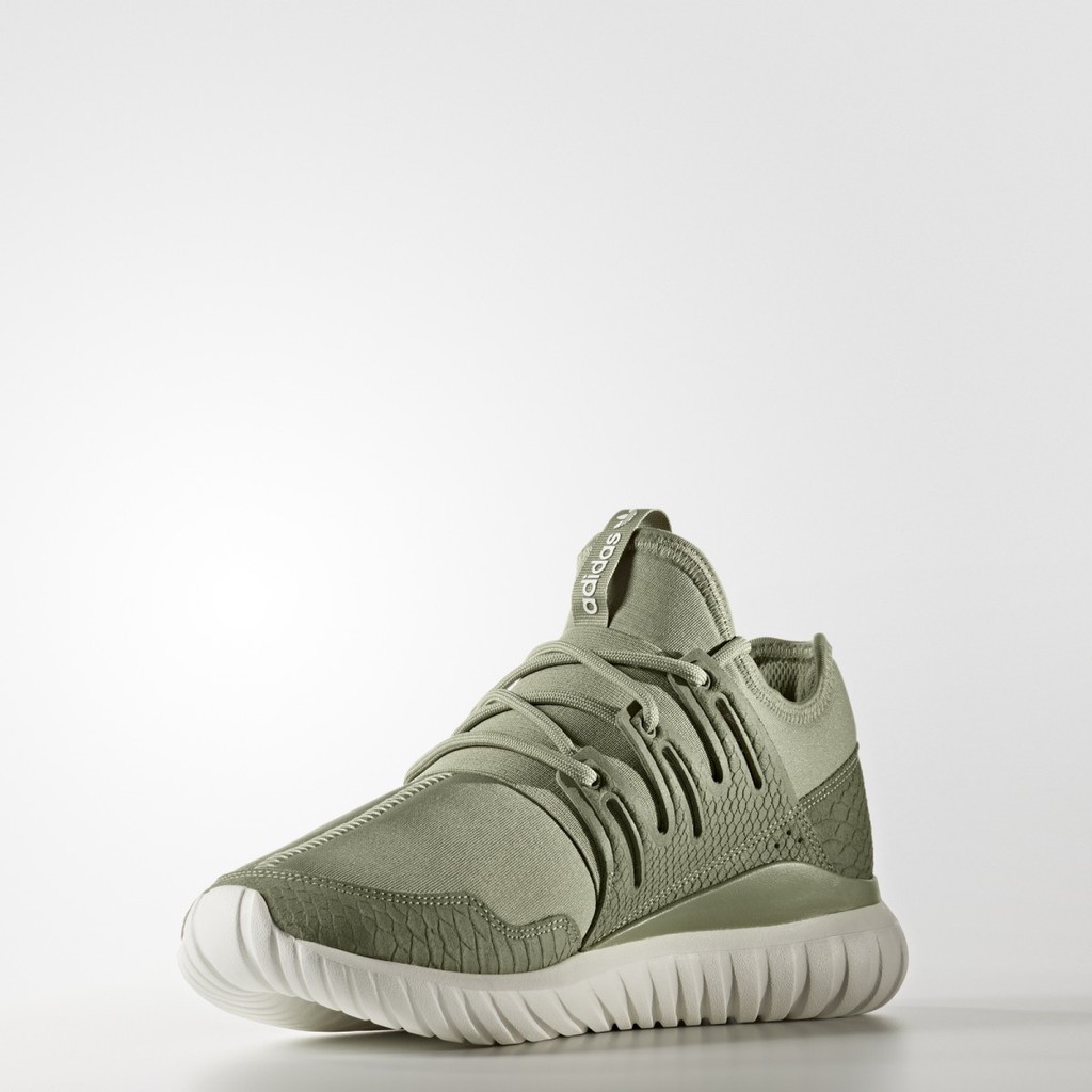 Sneakers Adidas Tubular Radial Men Originals Green S Shopee Indonesia