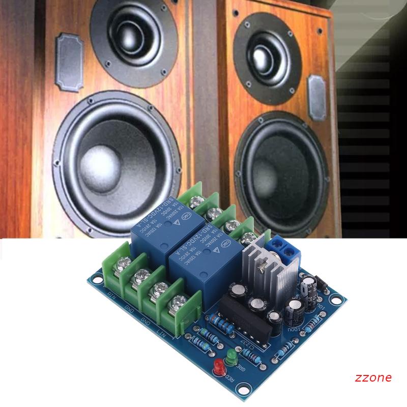 Zzz Modul Board Sirkuit power Amplifier 2.1 Tiga channel High power Relay Proteksi Speaker