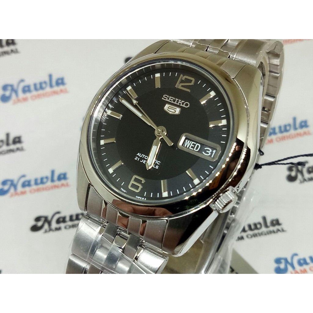 Seiko 5 SNK393K1 Automatic Black Dial - Jam Tangan Pria SNK393